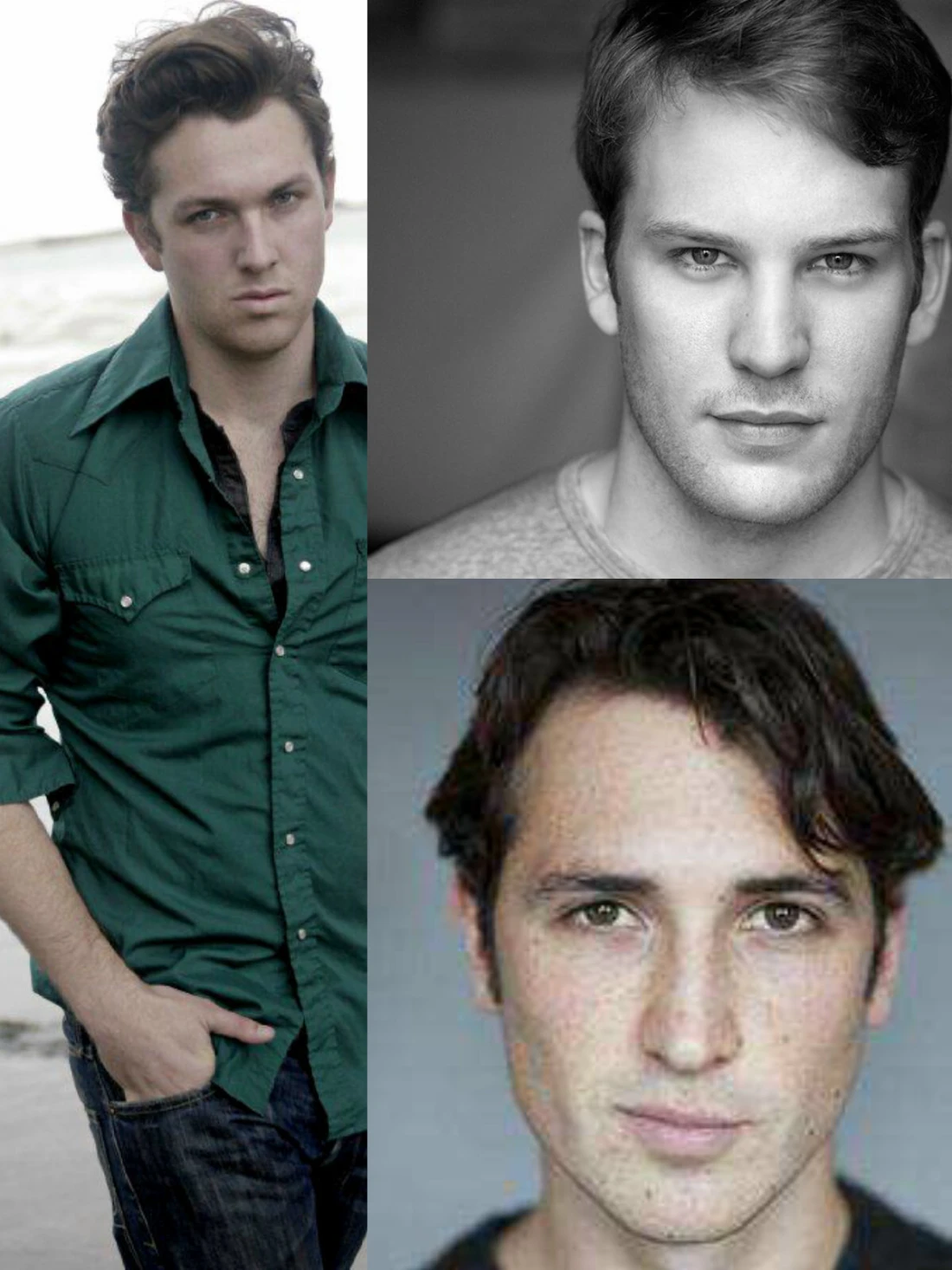 (l-r) Christian Madsen, Ben Lloyd-Hughes, Ben Lamb